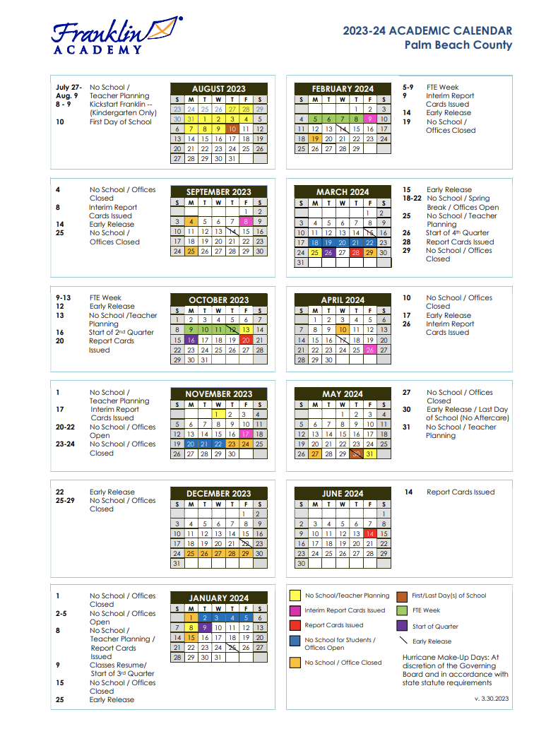 Franklin Academy Palm Beach Gardens [K-8]'s Home Page